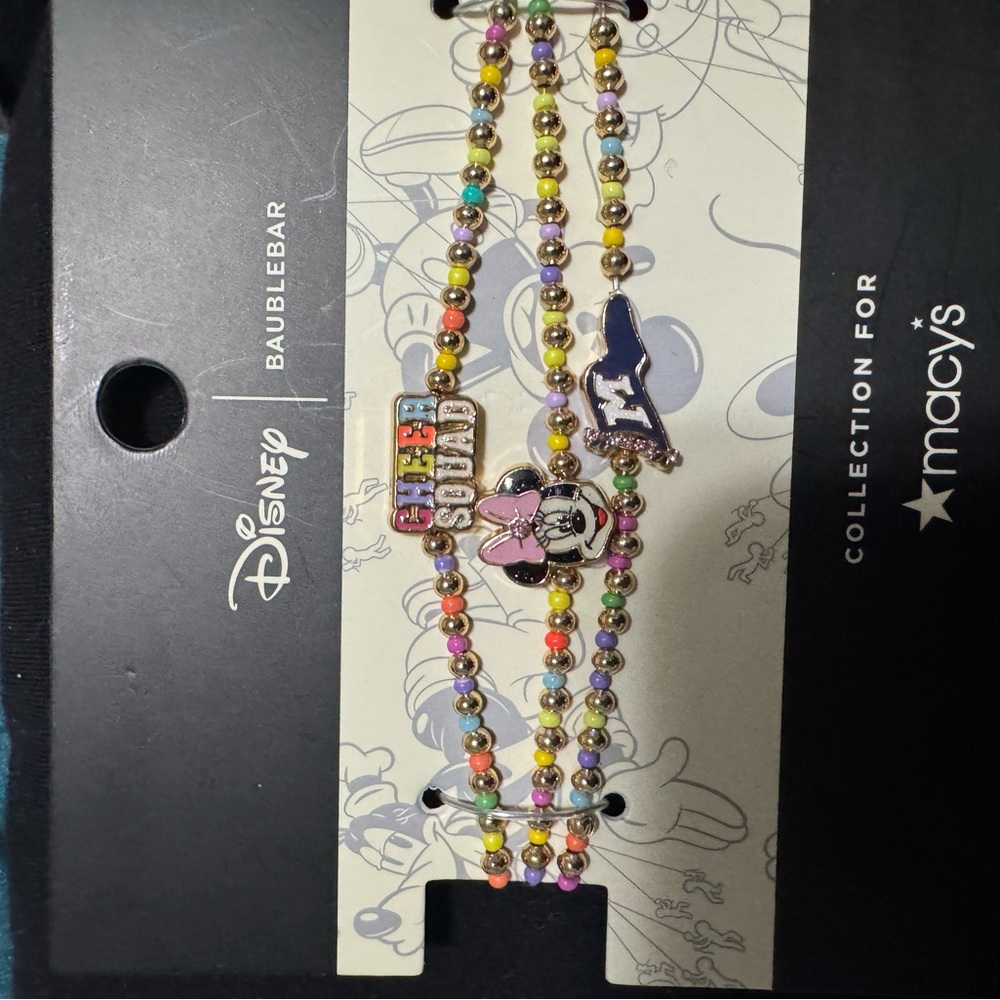 Disney BaubleBar Multicolor Beaded Bracelet Set - Picture 2 of 3